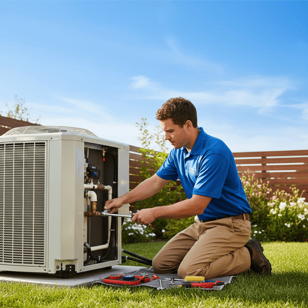 Air conditioning system maintenance
